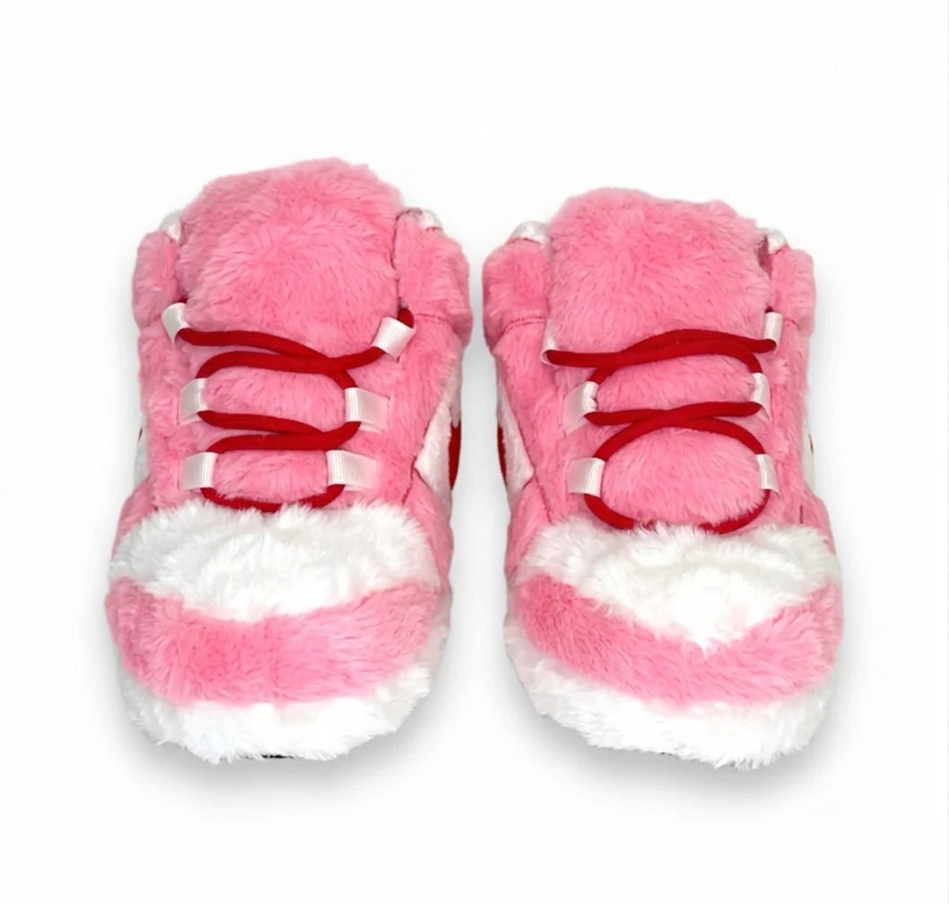 Pink Sneaker Slippers