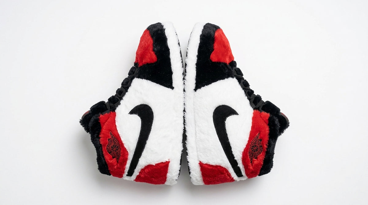 Red Sneaker Slippers