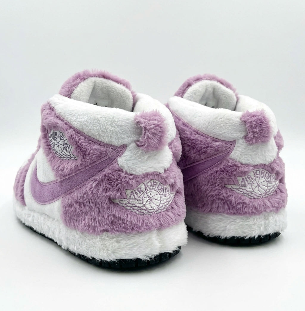 Purple Sneaker Slippers