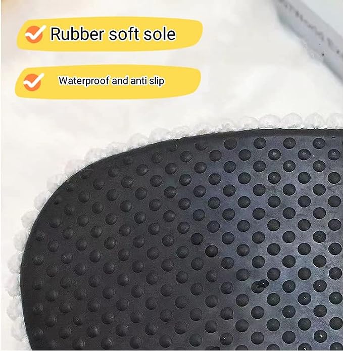 Black And White Sneaker Slippers