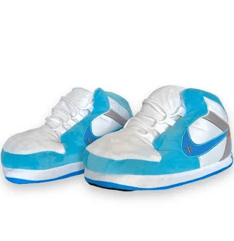 Off-White Blue Sneaker Slippers